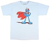Sesame Street Grover Stands Tall Men's T-Shirt (Large)