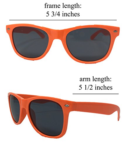 neon wayfarer sunglasses bulk