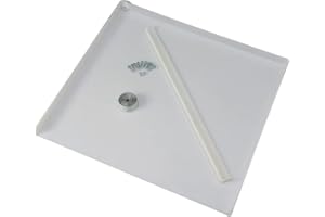 WESTLAND SALES PI-22 Drain-A-Way Pan 24" X 22.5" , white