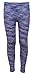 Body Glove Girl's 2 Piece Athletic Stretch Active Leggings 7/8 Blue/Multi