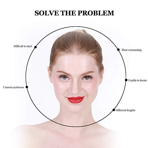 Tattoo Eyebrow Ruler, Microblading DIY Ruler Calipers Microblading Supplies Shaper Ruler Golden Ratio Makeup Symmetrical Tool Accessory(Gold)