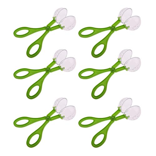 image for B Blesiya 6Pcs 18.5cm Reptile Catch Clamp Clip Feeding Clamp Litter Po