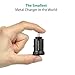 RAVPower Car Charger Super Mini Dual USB Car Charger with iSmart 2.0 Technology for iPhone 7 / 6s / Plus, iPad Pro / Air 2 / mini, Galaxy S8/ S7 / S6 / Edge / Plus, Note 5 / 4 - Black