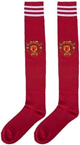 Manchester United Soccer Team Club Athletic Gift Sports Socks for Adults
