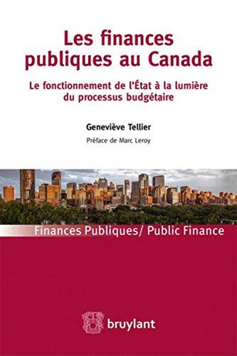 Les  finances publiques au Canada