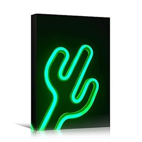 signwin Canvas Wall Art Light Quotes Bedroom Industrial...