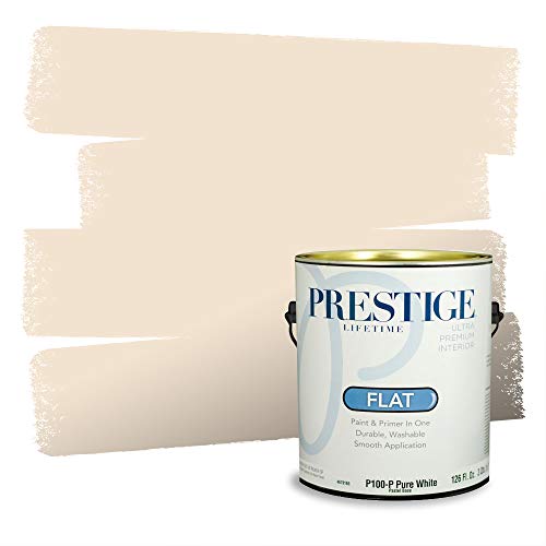 PRESTIGE Paints Interior Paint and Primer In One, 1-Gallon, Flat, Comparable Ma…