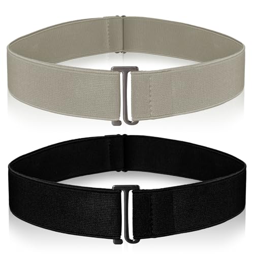Amaxiu 2PCS Women Invisible Belts, Adjustable Elastic Belt