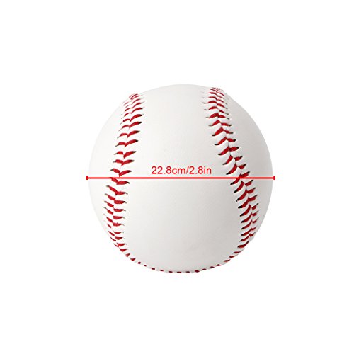 ULKEME Useful 9" BaseBall Soft Sport Game Practice Training Base Ball Softball - Thumbnail 5