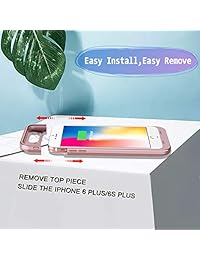 Conqto   Carcasa para iPhone 6S Plus y 6 Plus (6800 mAh, batería recargable, batería recargable, batería ampliada)