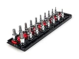 TEKTON 3/8 Inch Drive Hex Bit Socket Set, 18-Piece