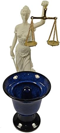 Themis sculpture Goddess of justice - Pythagoras fair cup