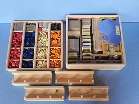 Amazon すっきり収納ボードゲーム カタン 騎士 海まとめるケース おもちゃ おもちゃ