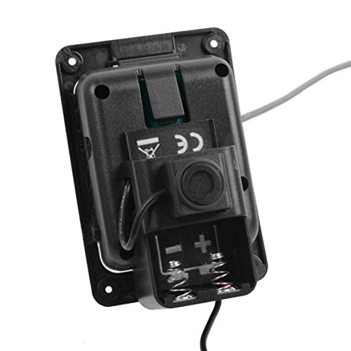 MqbY Guitar Parts and Accessories Fishman 4-Band EQ Equalizer Guitar Preamp Piezo Acoustic Guitar Pickup Guitar Tuner with Mic Beat Board CE Certification