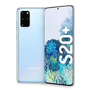 Samsung Galaxy S20+ Smartphone, 4G, Display 6.7″ Dynamic AMOLED 2X, 4 Fotocamere Posteriori, 128 GB Espandibili, RAM 8 GB, Batteria 4500 mAh, Hybrid SIM/eSIM, Blu