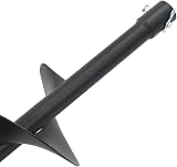 vidaXL Heavy Duty Steel Auger Drill 150mm 20mm Shank Planting Fence Post view 3