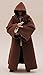FIGLot 1/12 scale brown Jedi Fabric Robe for SH Figuarts Hasbro Star Wars black series 6 inch figures (Figure NOT included)