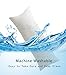 COSYBAY Ultra Luxury Body Pillow -The Memory Fiber Fill - Breathable Cooling Hypoallergenic - Invisible Zipper-20×54 Inch