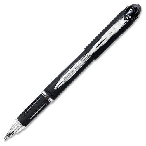 uni-ball Jetstream Stick Bold Point Roller Ball Pens, Black Ink Pens (33921) (1-Pack of 12)
