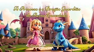 Livro A Princesa e o Dragão Guardião do Reino Encantado