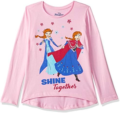 Girls' Plain Regular Fit Long Sleeve Top