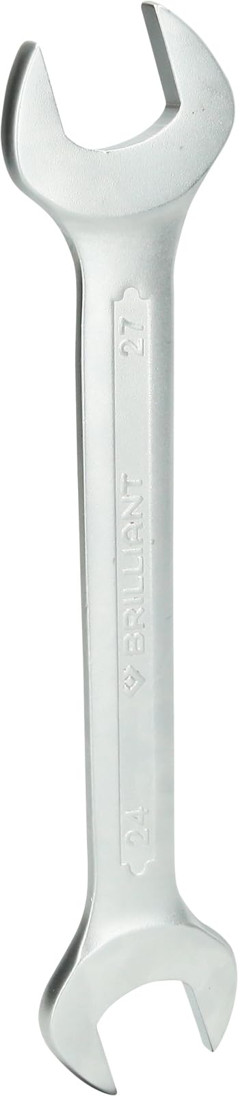BRILLIANT TOOLS BT010912 Double Open-End Spanner 24 x 27 mm [Powered by KS Tools]