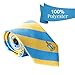 Alpha Tau Omega Fraternity Necktie Tie Greek Formal Occasion Standard Length Width ATO (Striped Crest Necktie)