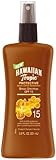 Hawaiian Tropic Sunscreen Protective Tanning Broad Spectrum Sun Care Sunscreen Spray Lotion - SPF 15, 6.8 Ounce