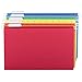 Smead Hanging File Folder with Tab, 1/5-Cut Adjustable Tab, Legal Size, Assorted Primary Colors, 25 per Box (64159) (Pack of 1)