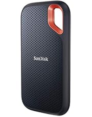 SanDisk 1TB Extreme Portable SSD - Up to 1050MB/s - USB-C, USB 3.2 Gen 2 - External Solid State Drive - SDSSDE61-1T00-G25