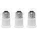 FINELED (Pack-3) E26 Extender Adapter, E26 Lamp Holder Adapter