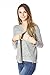 Bearsland Women's Maternity Clothes Comfy Long Sleeves Breastfeeding Shirts and Nursing Tops Gray