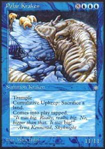 Magic: the Gathering - Polar Kraken - Ice Age