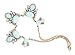 LA JOLIE MUSE Choker Necklace Jewelry, Gold-toned Mint Retro Style for Party, Gift for her