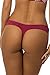 Velvet Kitten Provocative Thong Panty P124229 Medium Wine