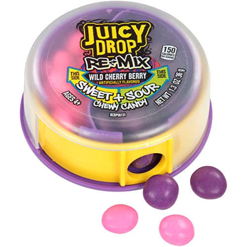 Juicy Drop ReMix Sweet & Sour Chewy Summer Candy Variety Pack Sweet