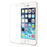 Maxboost® iPhone 5S 5 Glass Screen Protector (Pro Series) - Ultra HD Clarity Premium Screen Protector (1Pack)