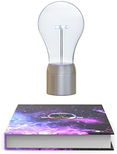 Levitating Magnet LED Lamp by SpaceB, Unique Gifts, Room Decor Night Light, Novelty Birthday Floating Magnetic Levitron, Home Office Desk Tech Toys