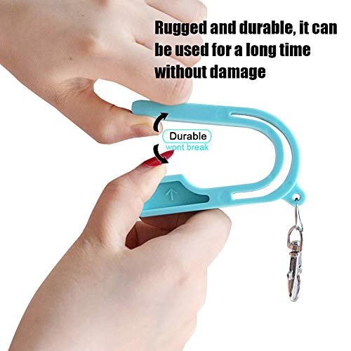 Improved Portable Child Car Seat Key, Easy Unbuckle Unlock Child Safety Belt Accessories for Baby Car Seat(Pink/Blue) - Thumbnail 5