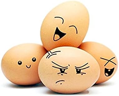 6Pcs Wooden Faux Fake Eggs, Children Play Kitchen Game Food Toy - Log Color