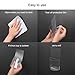 Woohoto 2 Pack Set Damage-Free Acrylic Wall Mount Organizer Storage Box For Phone Remote Control Holder