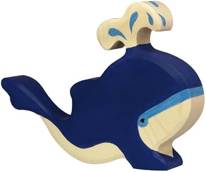 Amazon.com: Holztiger Blue Whale with 