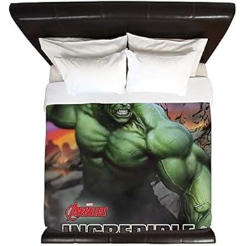Amazon Com Cafepress Avengers Incredible Hulk King Duvet Cover