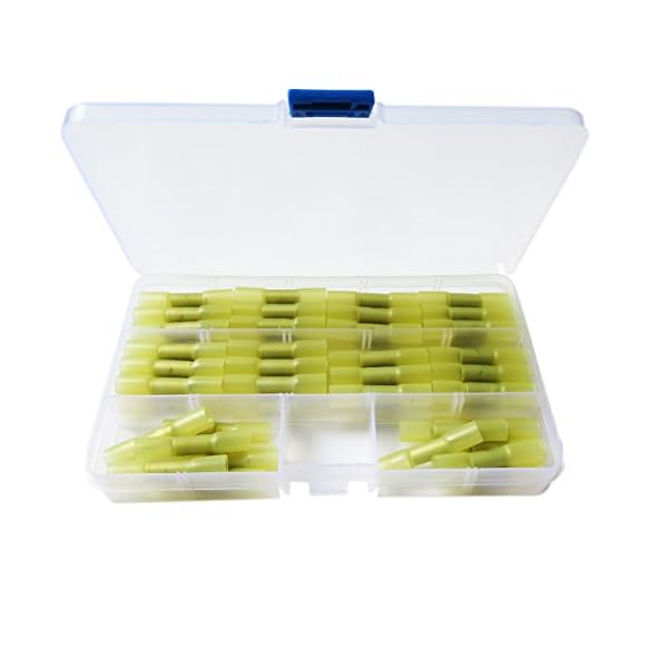 Fotag-60PCS-Insulated-Heat-Shrink-Butt-Terminal-Connectors-Elestrical-Waterproof-Marine-Automotive-Wire-Crimp-Grade-Set-Connector-12-10AWG-Kit