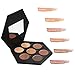 RUIMIO Contour Kit and Highlighting Cream Contour Palette - 7 Colors