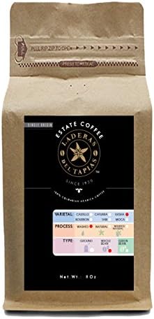 Gesha Whole Bean Coffee 8 oz - Single Origin - Laderas del Tapias Colombia