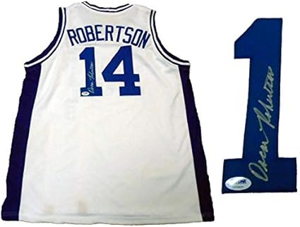 Oscar Robertson Autographed Cincinnati Royals Jersey Psa Autographed Nba Jerseys At Amazon S Sports Collectibles Store