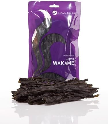 Seaweed Iceland Wakame, Atlantic, Raw, 1.76 Ounce (Pack of 4)