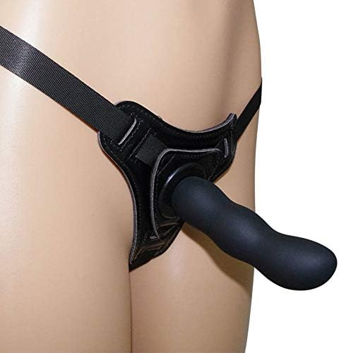LES Strap On Waist Adjustable Double Role Play Toy Soft Silicone