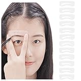 HaloVa Eyebrow Stencil Kit, Reusable Environmental-friendly Popular Eyebrow Drawing Guide Card, Makeup Tools for Eyebrows Powdering, 1 Set of 8 Styles